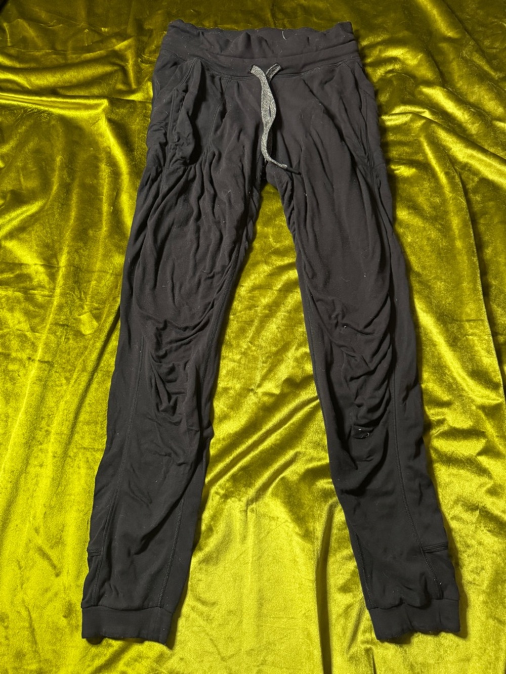 lululemon athletica Black Slim Jogger Sweatpants